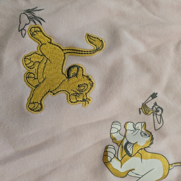 Lion King Embroidered Sleeper - Picture 3 of 4